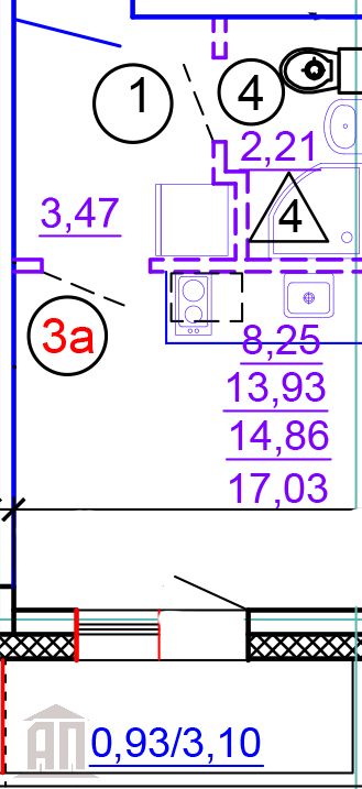 Продажа 1-комнатной квартиры, Тверь, Медовая ул,  9К6