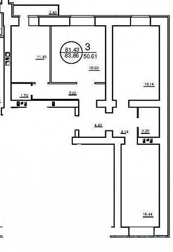 Продажа 3-комнатной квартиры, Саратов, Гвардейская ул,  47/53