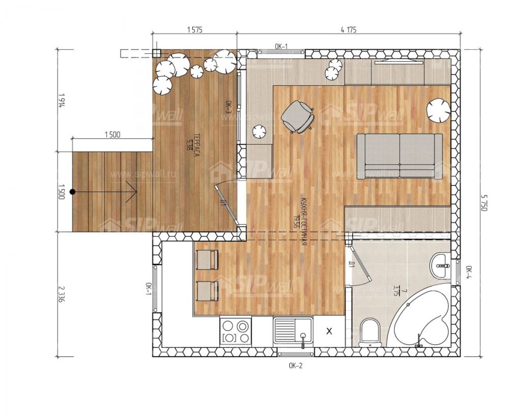 Продажа дома, 100м <sup>2</sup>, 10 сот., Станко, Зеленая Улица