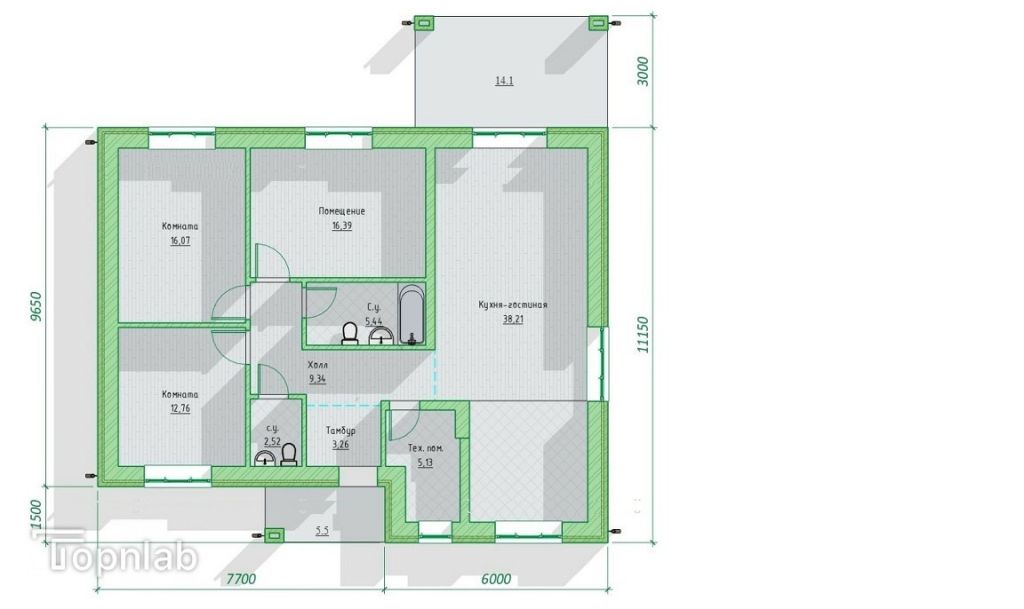 Продажа дома, 116м <sup>2</sup>, 8 сот., Иванцево