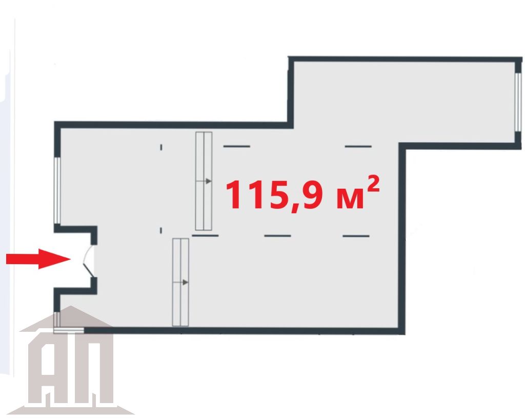 Аренда коммерческой недвижимости, 116м <sup>2</sup>, Тверь, Левитана ул,  58 кор.2