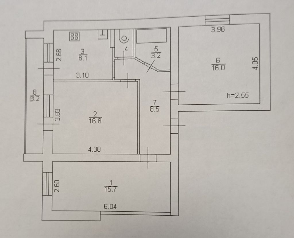 Продажа 3-комнатной квартиры, Тверь, Склизкова ул,  110