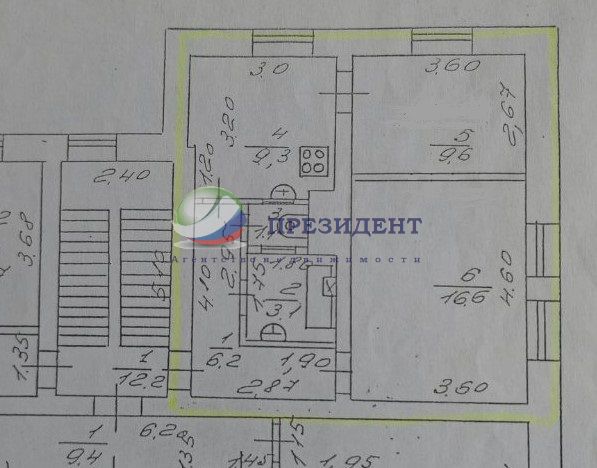 Продажа 2-комнатной квартиры, Нижний Новгород, Звенигородский пер,  8