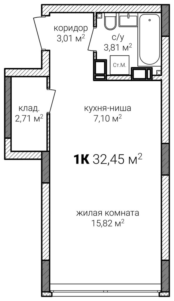 Продажа 1-комнатной квартиры, Нижний Новгород, Героя Советского Союза Аристархова ул,  7