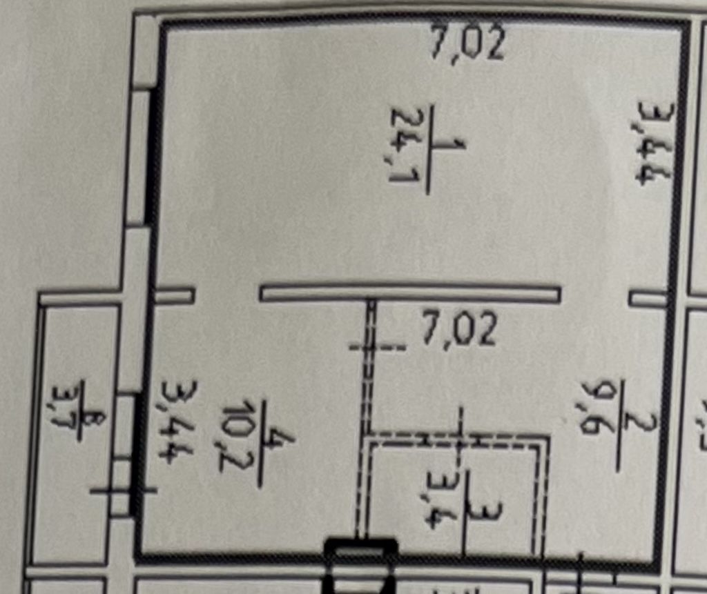 Продажа 1-комнатной квартиры, Тверь, Новочеркасская ул,  56