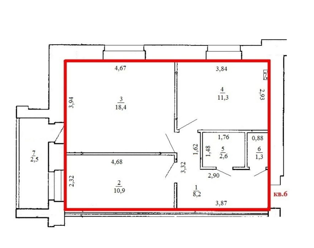 Продажа 2-комнатной квартиры, Кострома, Экскаваторщиков ул,  52