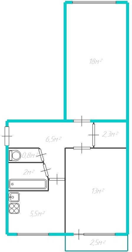 Продажа 2-комнатной квартиры, Саратов, Лермонтова ул,  25/1