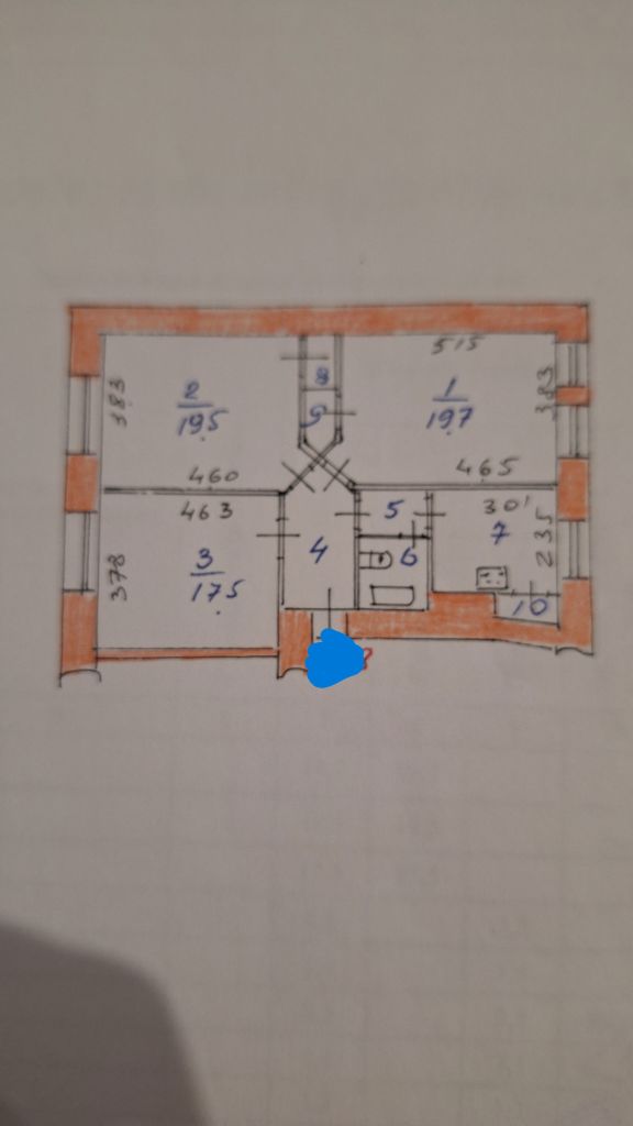 Продажа 3-комнатной квартиры, Иваново, Ленина пр-кт,  23