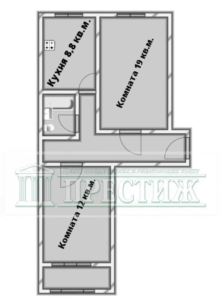 Продажа 2-комнатной квартиры, Шуя, Южное ш,  6 а