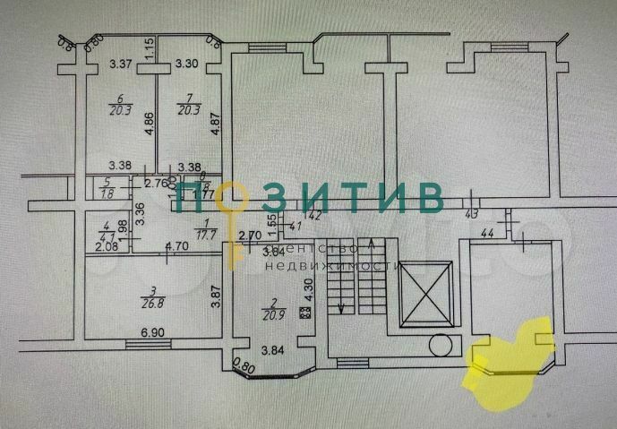 Продажа 3-комнатной квартиры, Пятигорск, Нежнова ул,  21/1