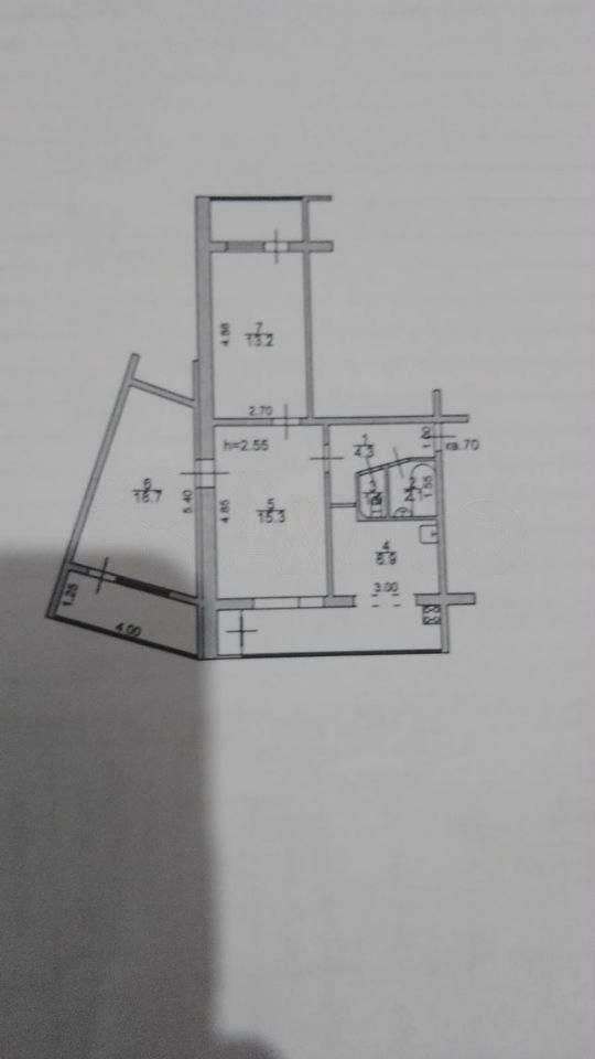 Продажа 3-комнатной квартиры, Пятигорск, Калинина ул,  2к2