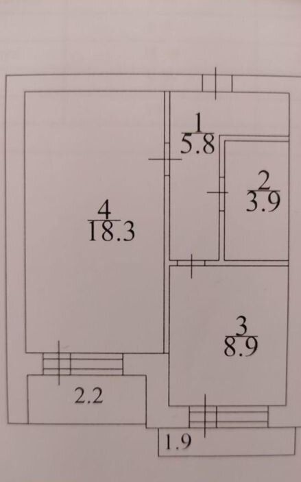 Продажа 1-комнатной квартиры, Саратов, Батавина ул,  9А