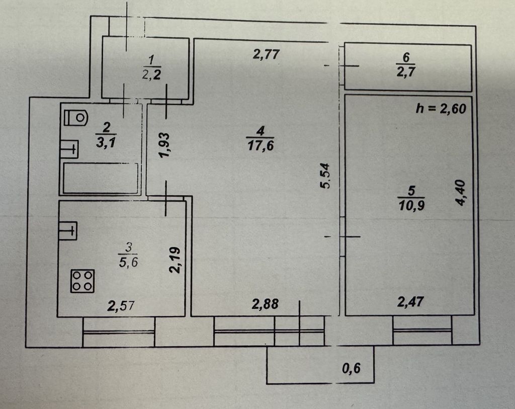 Продажа 2-комнатной квартиры, Тверь, Швейников проезд,  2