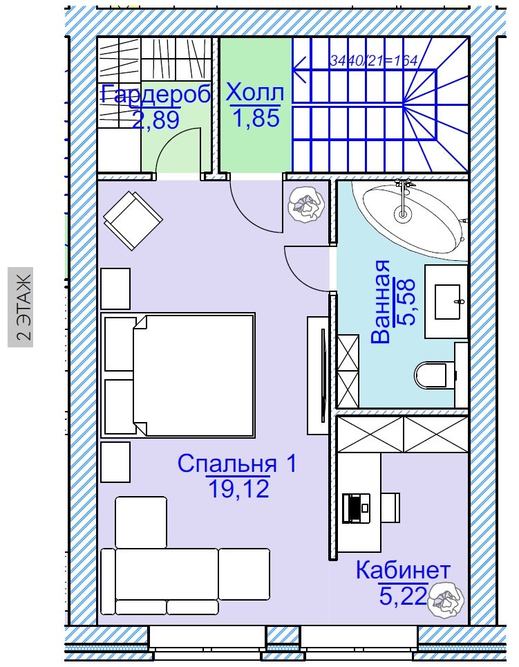 Продажа 3-комнатной новостройки, Афонино, Европейская ул,  20