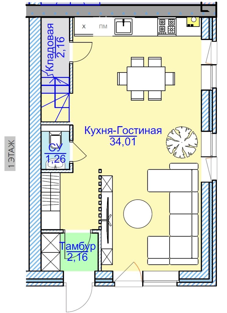 Продажа 3-комнатной новостройки, Афонино, Европейская ул,  20