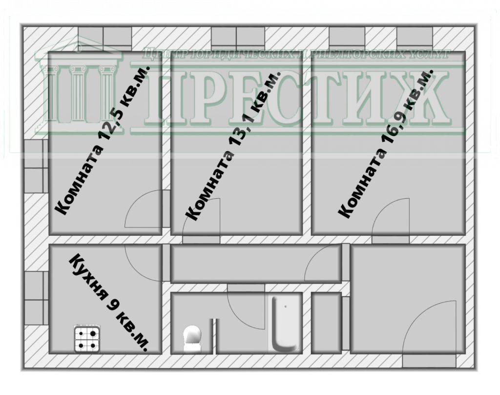 Продажа 3-комнатной квартиры, Шуя, Советская ул,  2