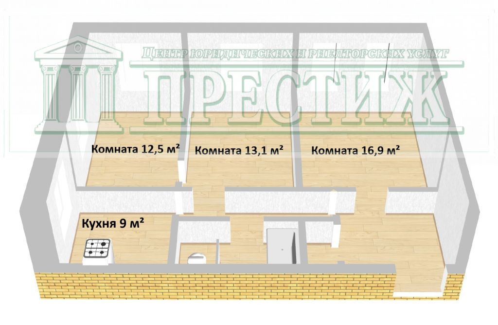 Продажа 3-комнатной квартиры, Шуя, Советская ул,  2