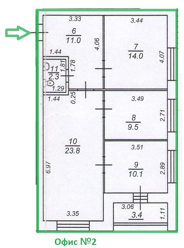 Аренда коммерческой недвижимости, 74м <sup>2</sup>, Саратов, Григорьева ул,  23/27