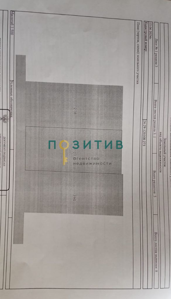 Продажа участка, Юца, Горького,  73