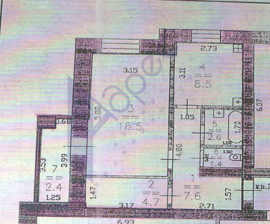 Продажа 1-комнатной квартиры, Нижний Новгород, Родионова ул,  167к2