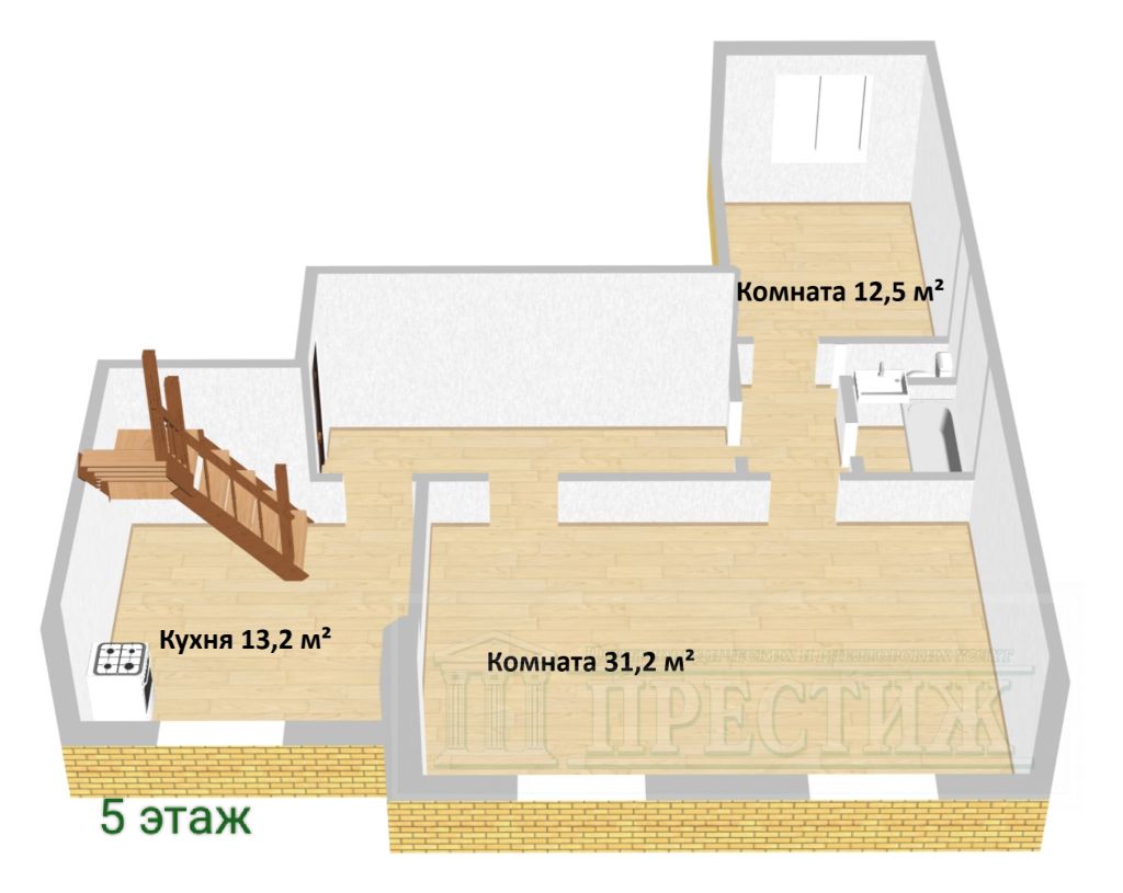 Продажа 5-комнатной квартиры, Иваново, Якова Гарелина ул,  19
