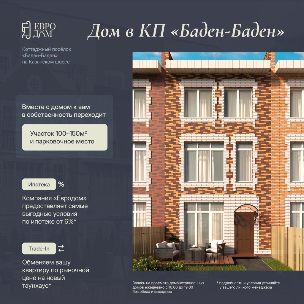 Продажа 3-комнатной новостройки, Афонино, Европейская ул,  20