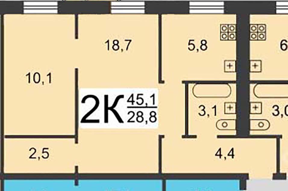 Продажа 2-комнатной квартиры, Нижний Новгород, Коминтерна ул,  158