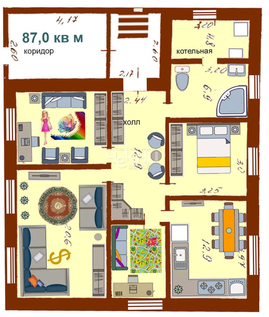 Продажа дома, 87м <sup>2</sup>, 12 сот., Тумботино, ул. Мира,  25