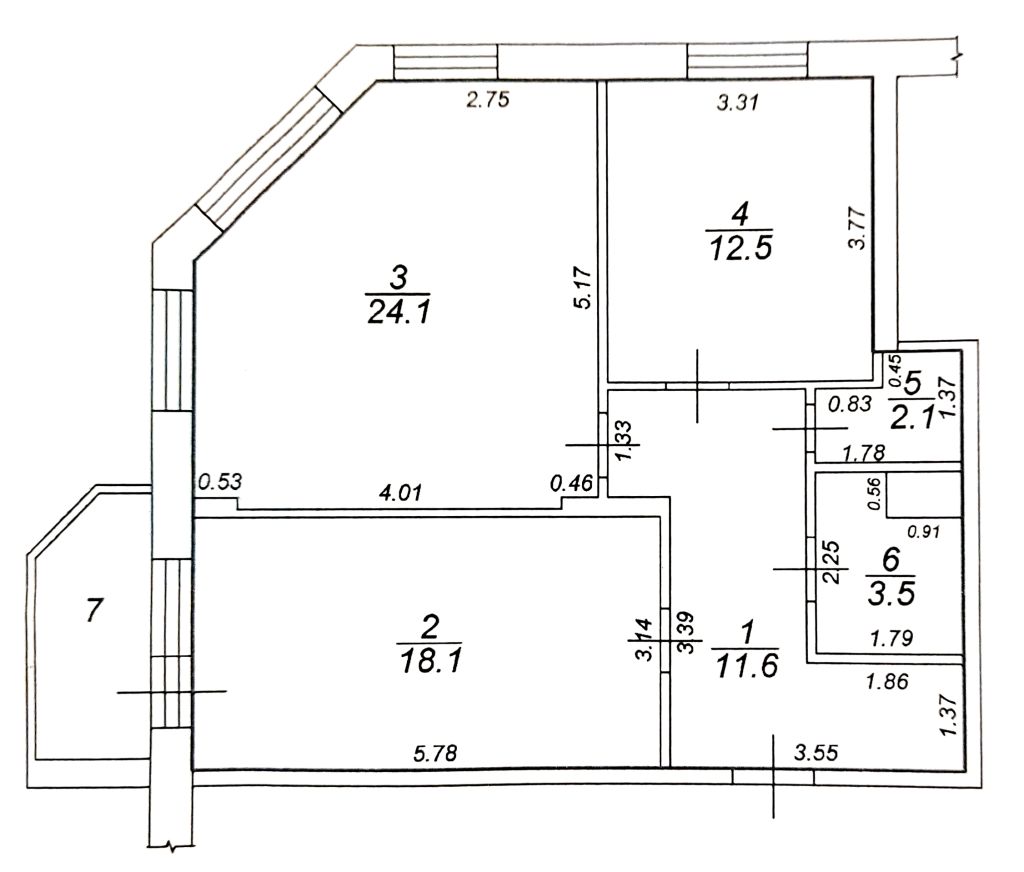 Продажа 2-комнатной квартиры, Тверь, Хромова ул,  27к2