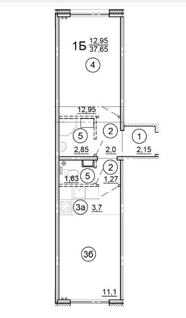 Продажа 1-комнатной квартиры, Тверь, Левитана ул,  93а