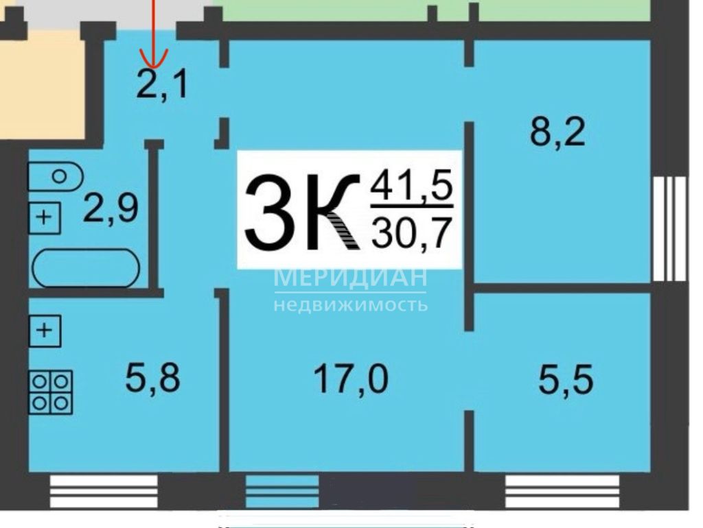 Продажа 3-комнатной квартиры, Нижний Новгород, Путейская ул,  15