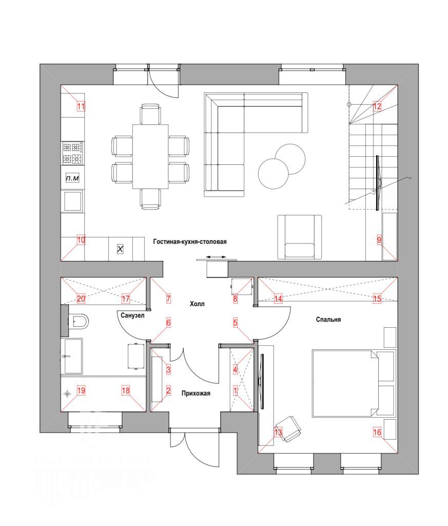 Продажа дома, 130м <sup>2</sup>, 20 сот., Малое Болково, Цветочная линия