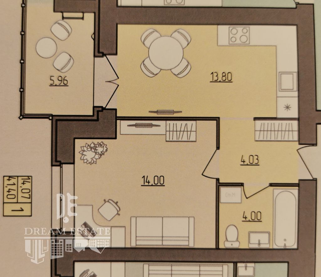 Продажа 1-комнатной квартиры, Ярославль, Парижская Коммуна ул,  11