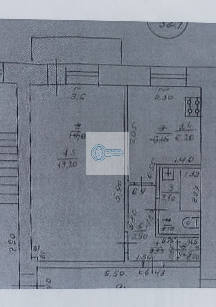 Продажа 1-комнатной квартиры, Нижний Новгород, Радио ул,  5