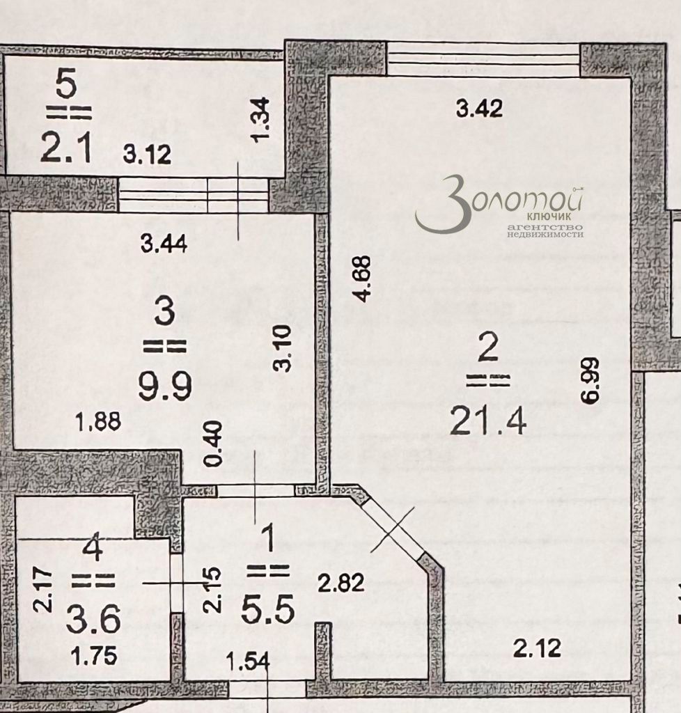 Продажа 1-комнатной квартиры, Нижний Новгород, Янки Купалы ул,  32