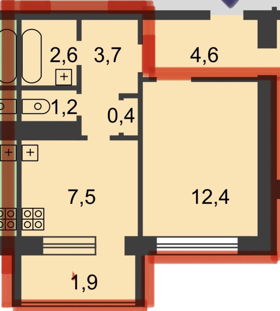 Продажа 1-комнатной квартиры, Нижний Новгород, Германа Лопатина ул,  9а