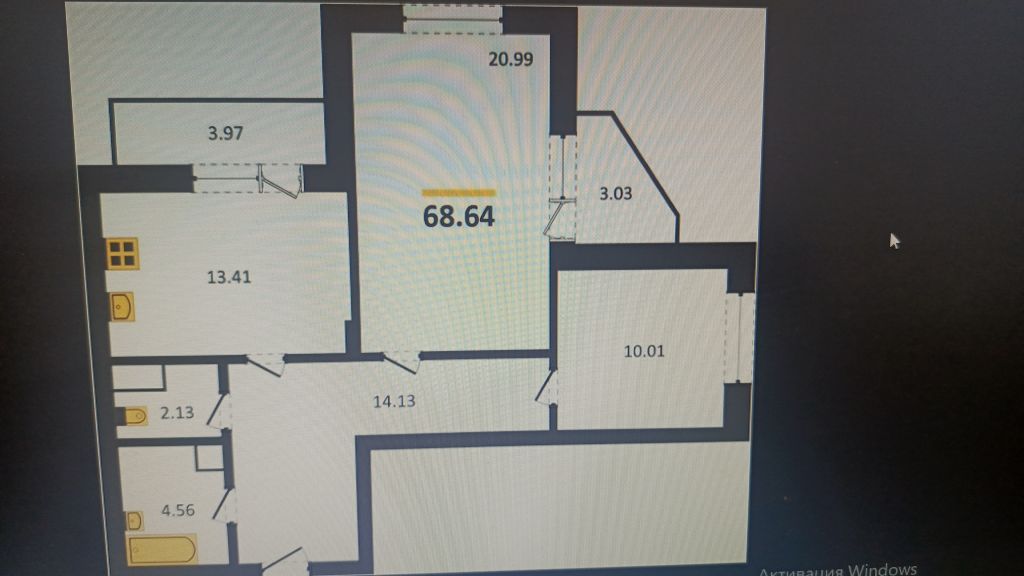 Продажа 2-комнатной квартиры, Владимир, Лакина ул,  2б