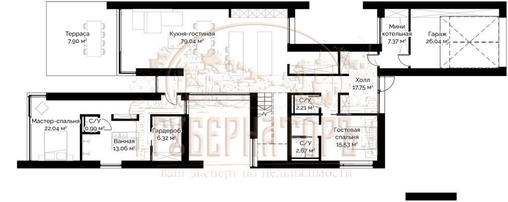 Продажа дома, 340м <sup>2</sup>, 22 сот., Слобода