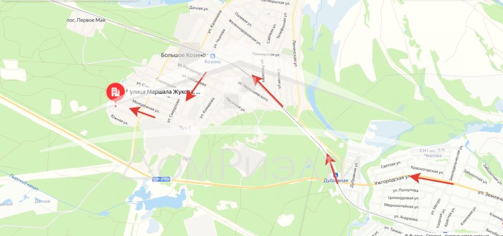 Продажа дома, 700м <sup>2</sup>, 12 сот., Большое Козино, Жукова,  1