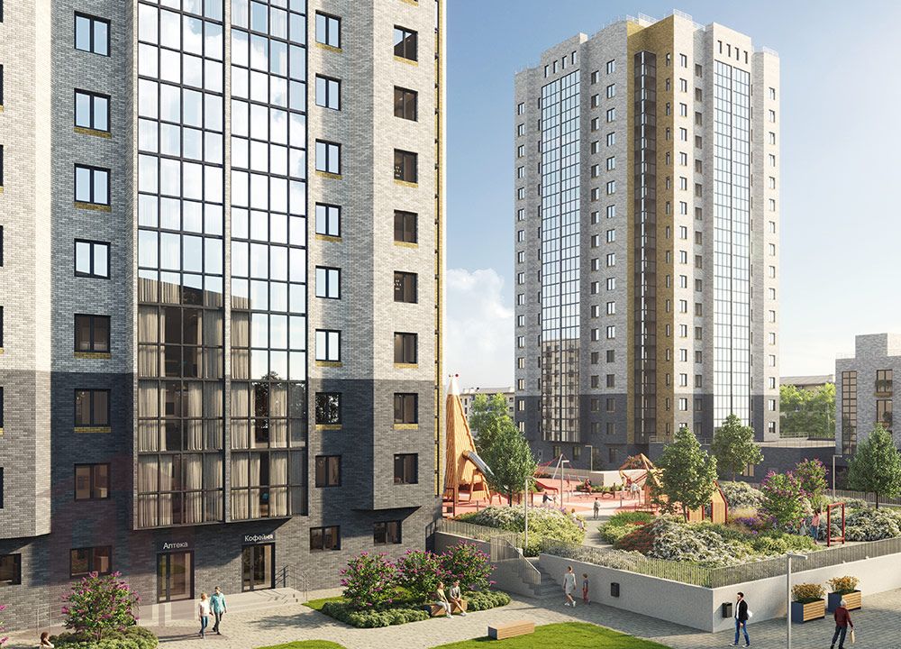 Продажа 1-комнатной новостройки, Тверь, Коминтерна ул,  95к