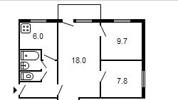 Продажа 3-комнатной квартиры, Иваново, ТЭЦ-3 мкр,  13