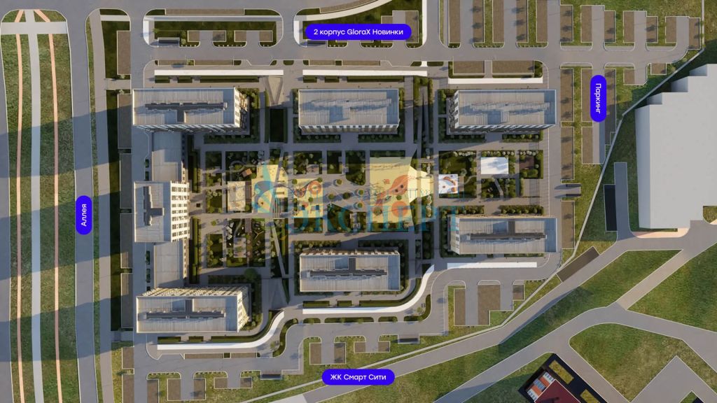 Продажа 3-комнатной новостройки, Новинки, 2-я Дорожная ул