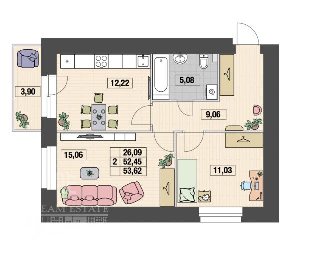 Продажа 2-комнатной квартиры, Ярославль, Дядьковская ул,  8