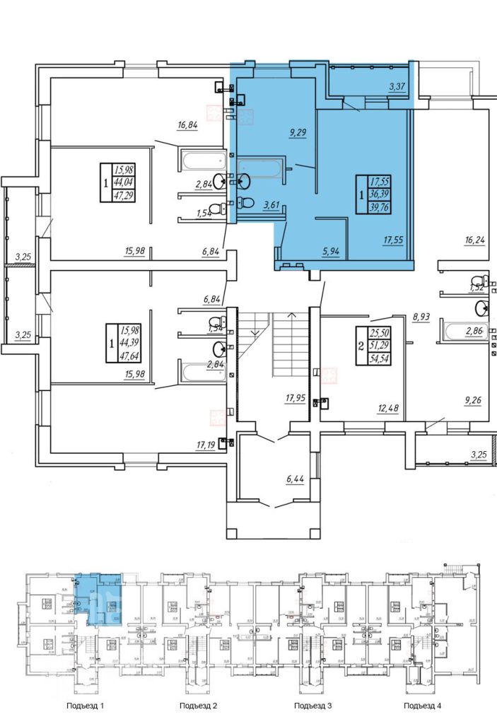 Продажа 1-комнатной квартиры, Полесье, 1-й Сиреневый пр-д,  36