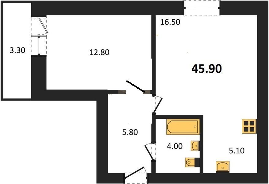 Продажа 1-комнатной новостройки, Суздаль, Советская ул,  27а