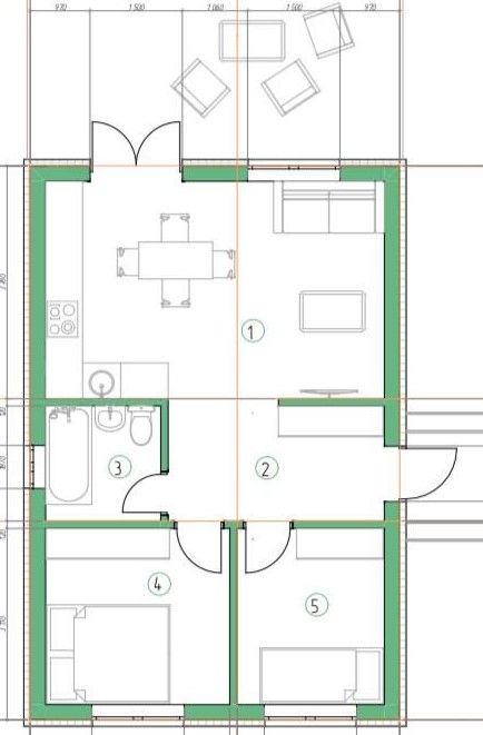 Продажа дома, 46м <sup>2</sup>, 6 сот., Прибрежный