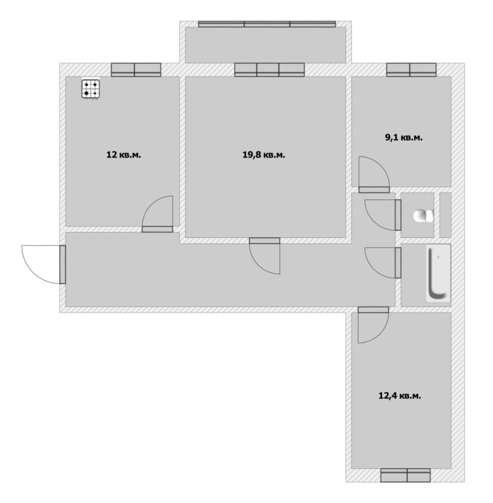 Продажа 3-комнатной квартиры, Шуя, Южное ш,  6 в