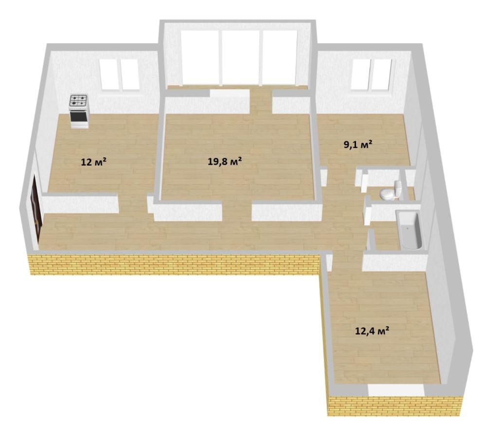 Продажа 3-комнатной квартиры, Шуя, Южное ш,  6 в