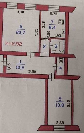 Продажа 2-комнатной квартиры, Иваново, Меланжевая 1-я ул,  4
