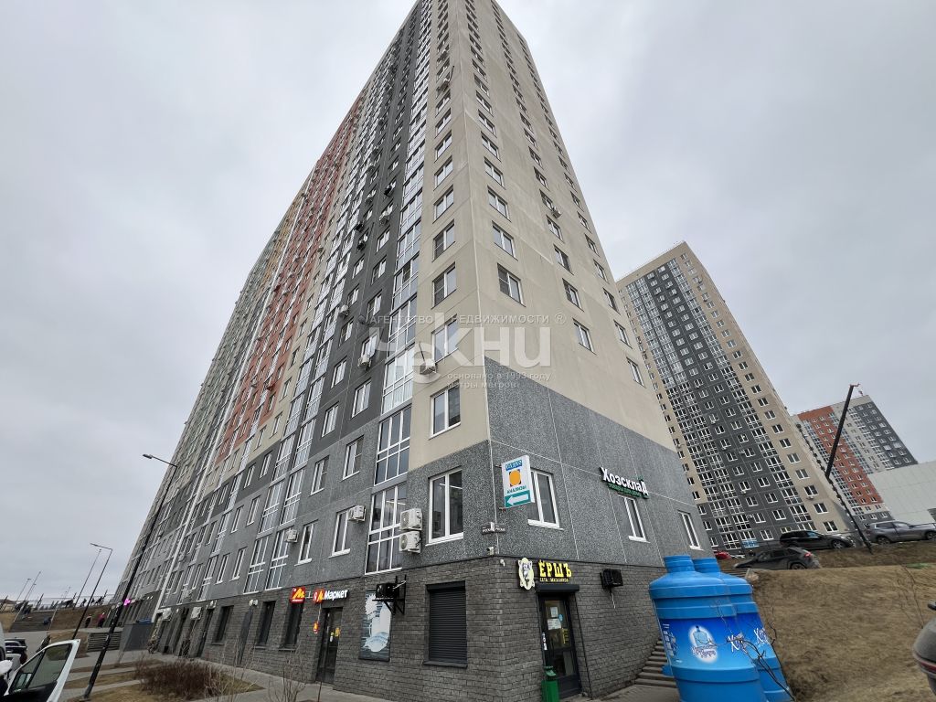 Продажа 1-комнатной квартиры, Анкудиновка, Русская ул,  9